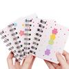 2Pcs Cartoon Coil Notebook Mini A7 Portable Spiral Memo Pad for Students Cute Flower Notebook for Journaling School Travel