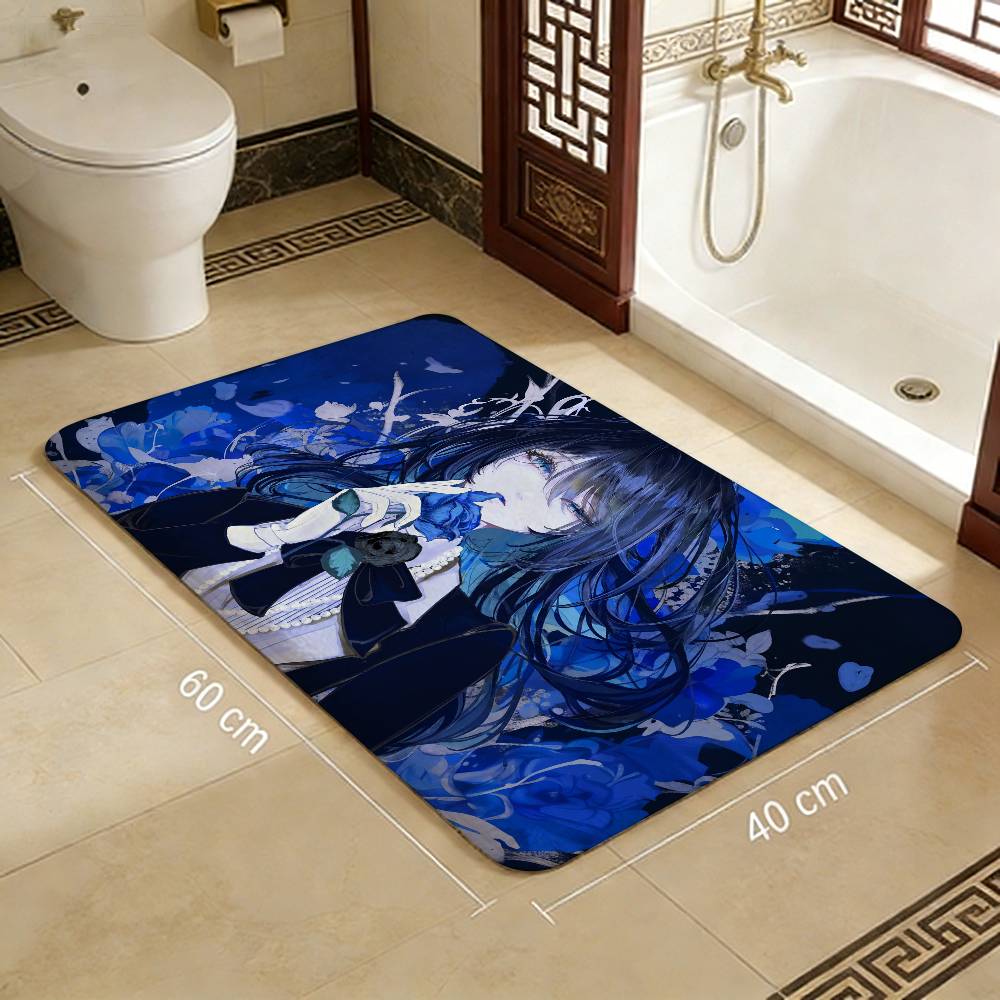 Ado Japanese Singer Bathroom Mat Kids Room Bedroom Decoration Balcony Anti-Slip Doormat Living Room Welcome Rug