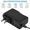 9V AC/for DC Power Adapter, UL Listed for DC Power Supply Cord Adapter 5.5x2.1mm Center Positive for DC Jack 6.6ft with