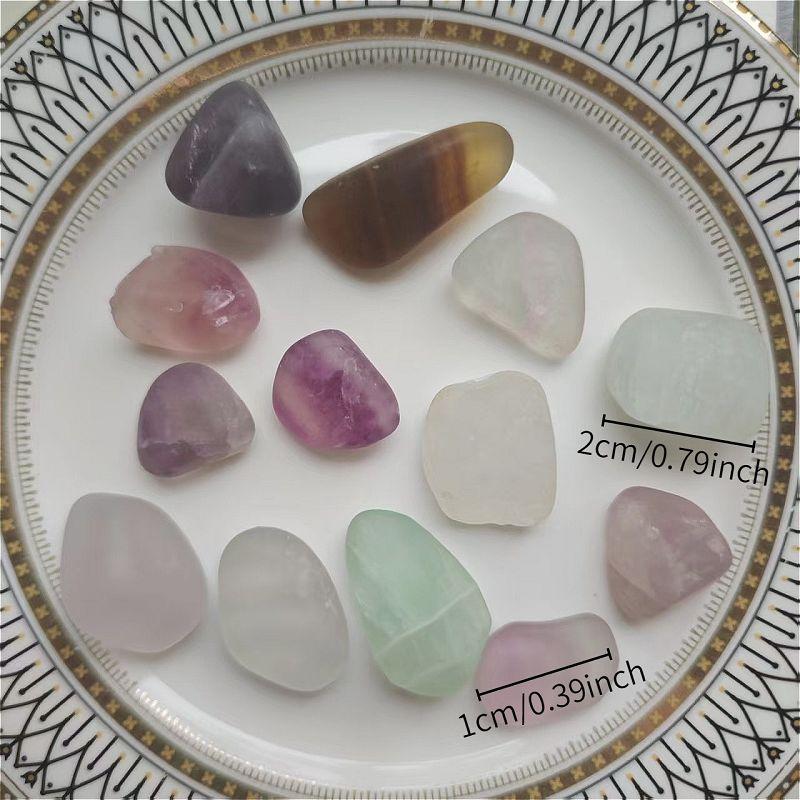 100g/pack Natural Tumbled Polished Crystal Quartz Stone Raw for Decoration Reiki Gifts Energy Therapy Size 15-20MM
