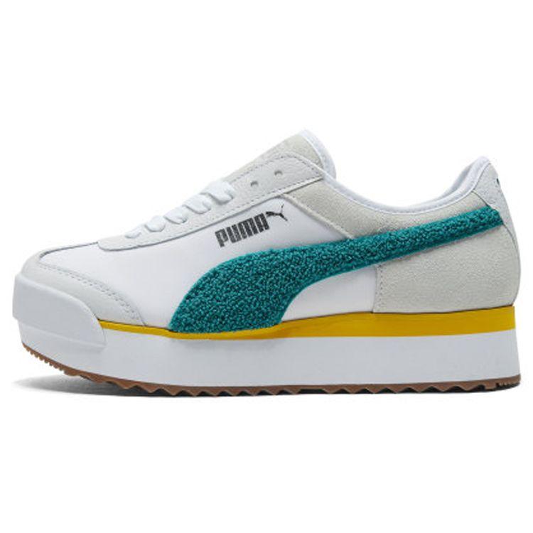 

Puma Roma Amor Heritage White Teal Green Женские Кроссовки Кремовые 370947-04