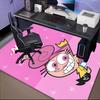 Custom Name Magical Star Crown Adventure Rug for Living Room, Game Rooms, Office, Bedroom, Floor Mat Playful Design, fan gifts Christmas decor