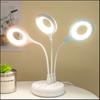 Voice-controlled Bedside Lamp With USB Control  Light