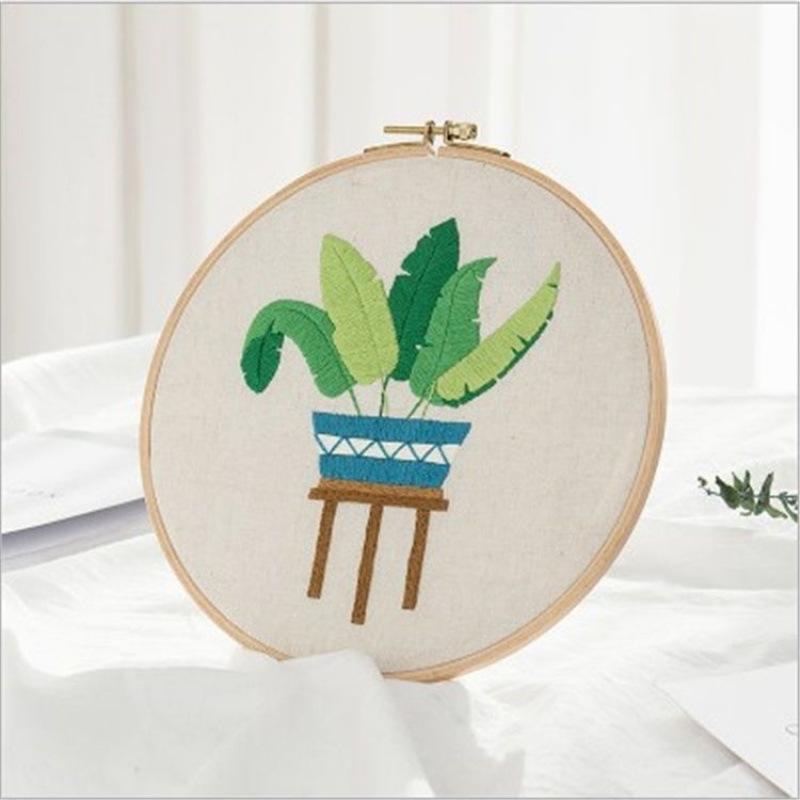 Beginner's Hand Embroidery Kit: Create Su Embroidery, Punch Needle, Ribbon Embroidery, and Cross-Stitch Items.