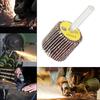 80 Grits Flap Wheel Sandpaper Wheel Rust Remover Deburring Grinding Polishing Tool for Flat Surface