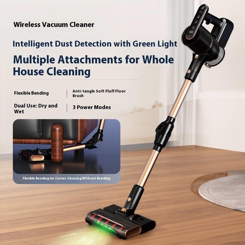 Cordless Vacuum Sweeper Mop 3-in-1 24V Stick Vacuum Cleaner 180W 18-30min Run Time for Carpet Hard Floor Home Use