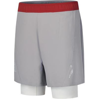 Seria Soul Runner Oddychające Lekkie Wygodne Luźny Krój Szorty Sportowe Męskie Szorty Szary Chmurny SA2250DP63T-GR115