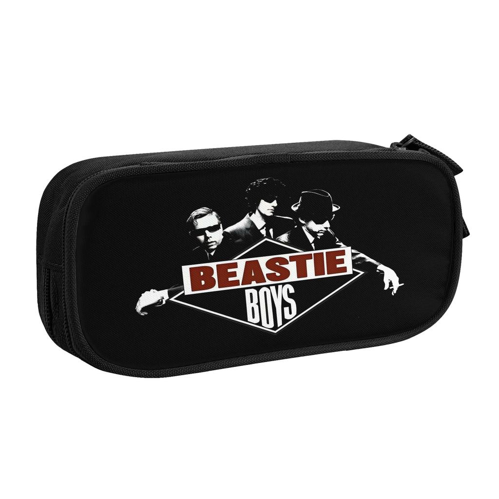 Rap Rock Sabotage Beastie Boys Pencil Case for Boy Girl Large Storage Pen Box Bag Stationery