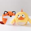 Pet Toy Cartoon Chick Dolphin Fox Design Singing Pet Toy Interactive Singing Dancing Modes Irregular Jumping Plush Ball