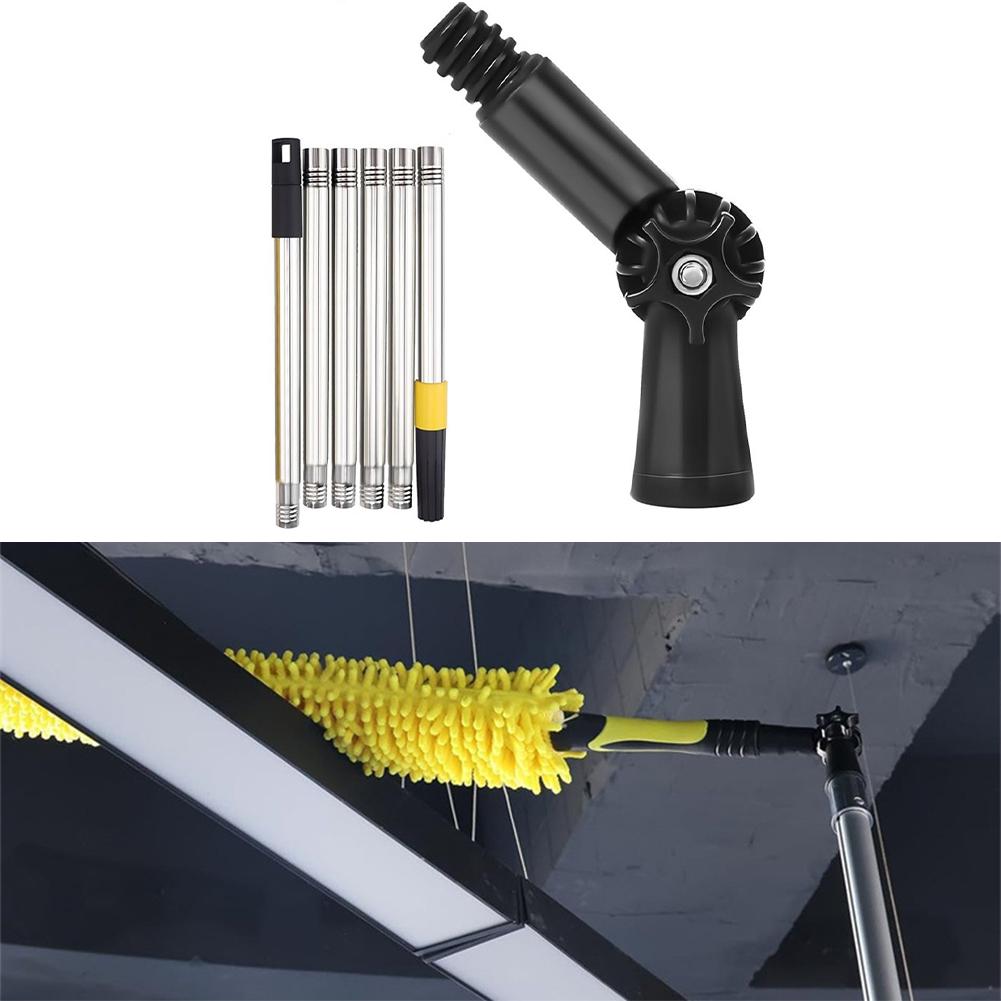 Adjustable Length Paint Roller Extension Cleaning Tasks Enhanced Cleaning Efficiency 180 Degree Swivel Paint Tool