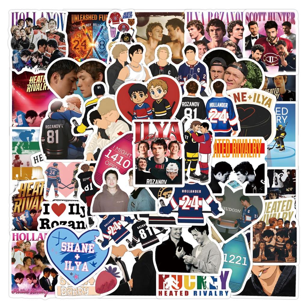 60-Pack Movie & TV Graffiti Stickers for Suitcases, Water Bottles, and Skateboards