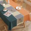 Thickend Waterproof Non-washable PVC Tablecloth Table Mat Rectangular Tablecloth Home Decor