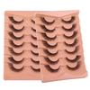 Fox Eye False Eyelashes 7 Pairs Of Eye Tail Lengthening Daily Makeup Stage Eyelashes