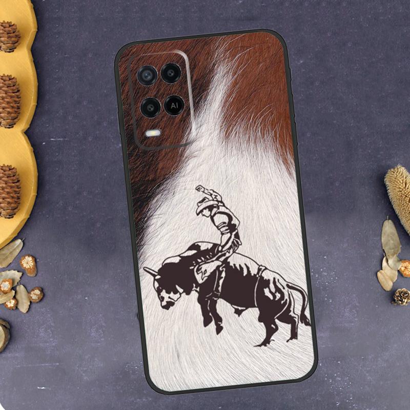 Western Cowgirl Cowboy Phone Case For Oppo A78 A38 A58 A74 A15 A80 A60 A40 A94 A54 A98 A18 A16 A76 A96 A17 A77 A57S