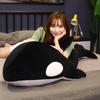 1pc 60-100CM Huge Killer Whale Plush Toys Creative Sleeping Pillow Stuffed Soft Animal Oan Shark Dolls for Kids Boys Gift