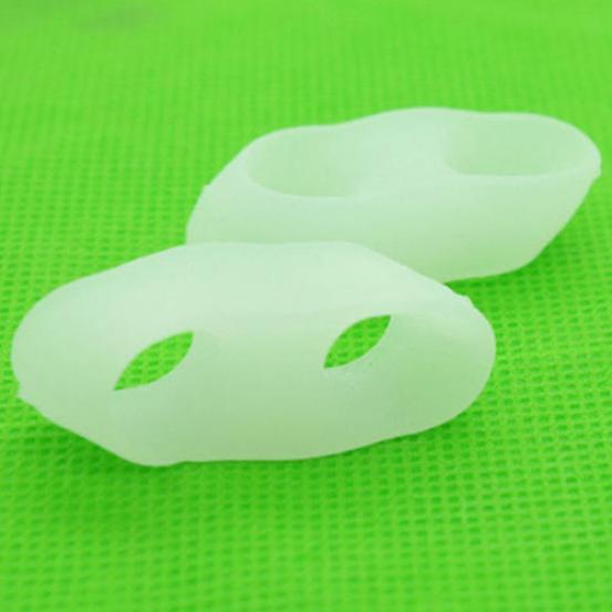 1 Pair Silicone Gel Tail Pinky Toe Straightener