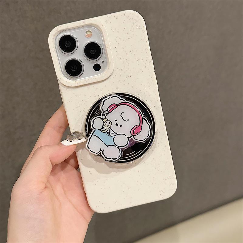 

Мультяшная акриловая телескопическая вращающаяся подставка для мобильного телефона