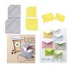 Envelope Metal Cutting Dies Handmade Stencil Mold Embossing Pattern for Children Adults DIY Crafts Projects