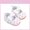 Baby Girl Cute Fashion Princess Shoes With Love Heart Print And Bow Decoration For Spring And Fall