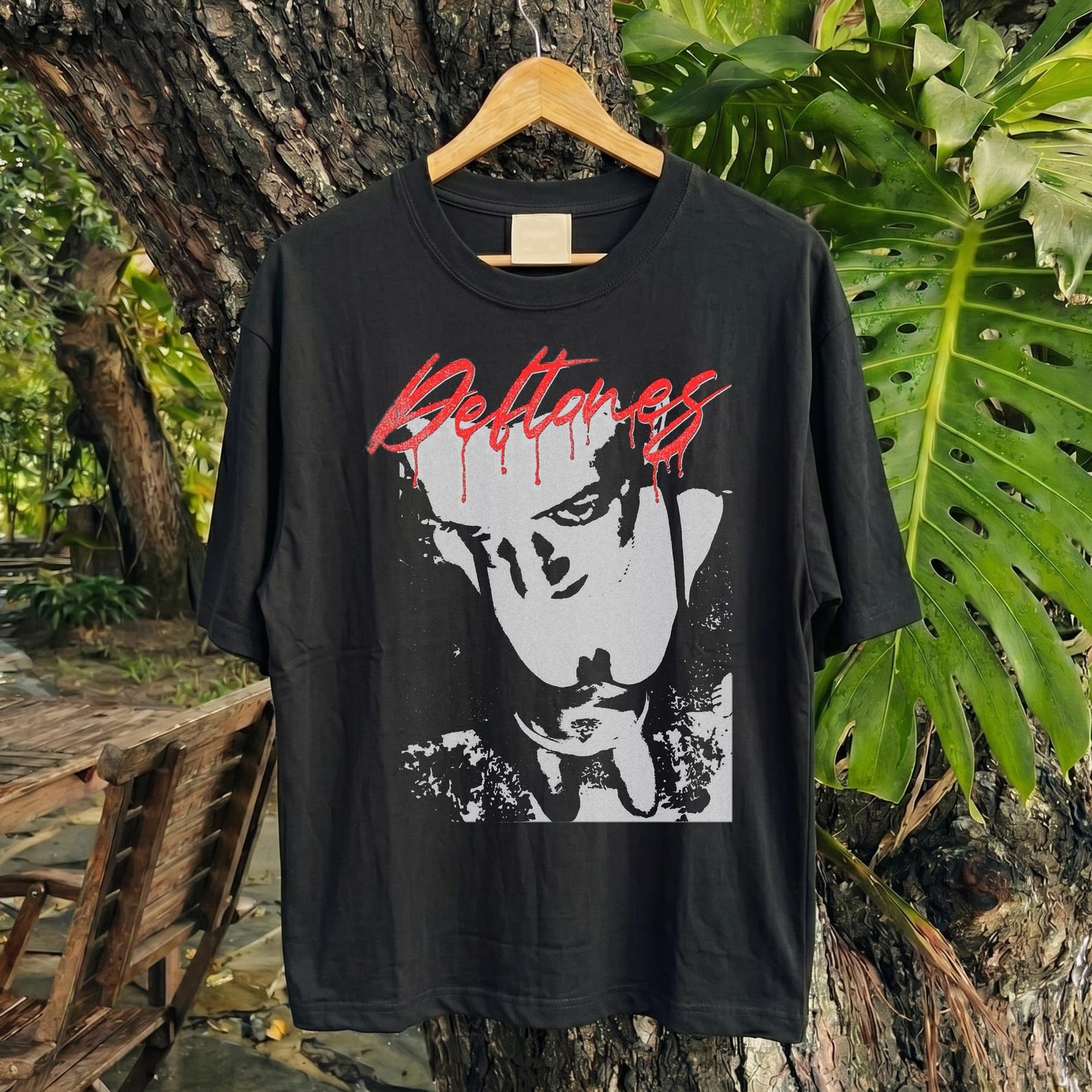 Comfort Colors Deftones Vintage Shirt, Deftones Band Tee, Alternative Rock Graphic T Shirt, Y2K Nu Metal Tee, Gothic Unisex Gift M