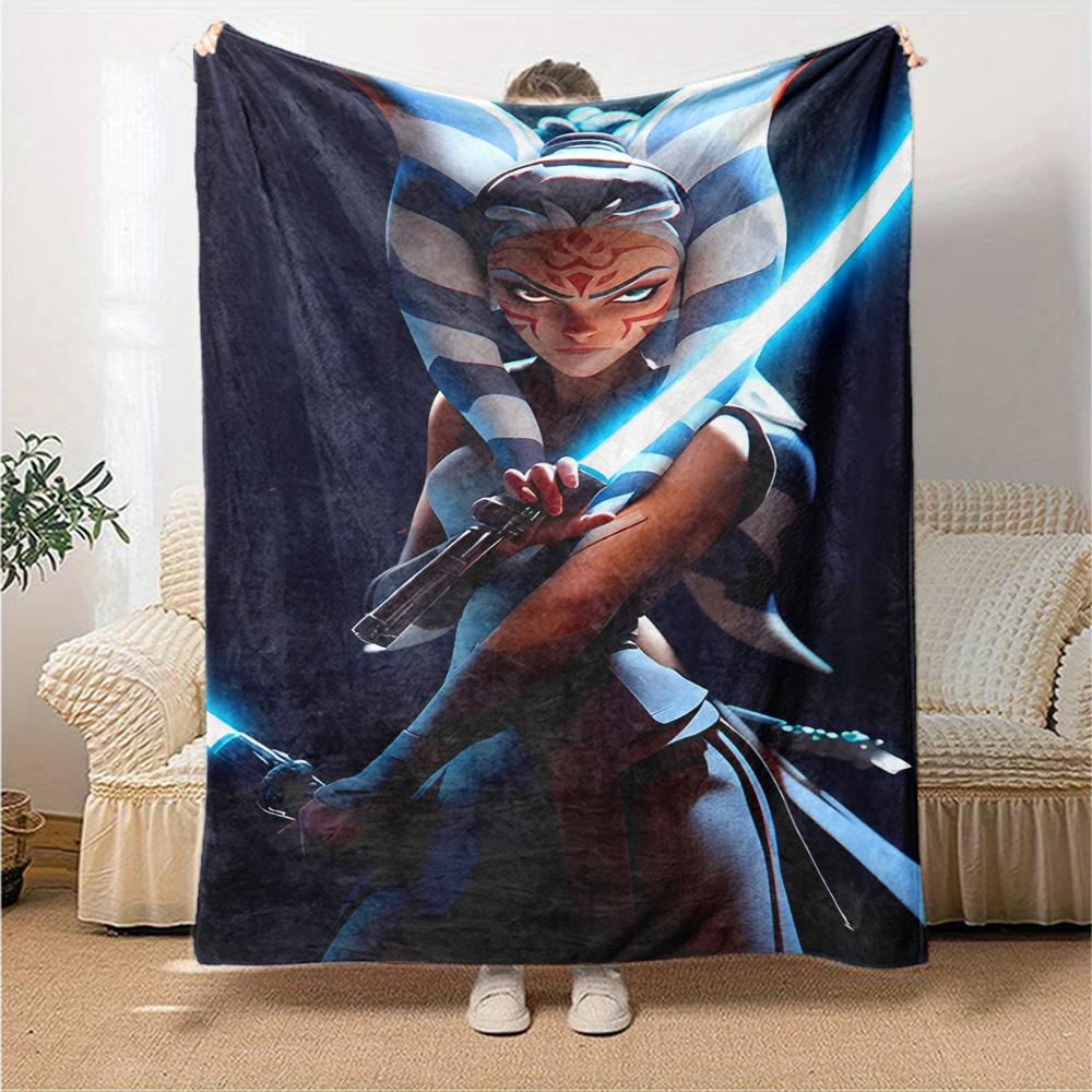 Star Wars Blanket Soft Cozy Great for Office Chair Bed Chair for All Occasions Digital Print Birthday Christmas Gift Blanket