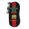 Morocco Maroc Flag Moroccan Merch Glasses Case for Girl Boy Protective Box  Glasses Protector Protector Sunglasses Box