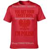 Funny Vintage Im Polish Day Poland Polska Graphic Tshirt Men Women Hip Hop Oversized T Shirt 100 Cotton Comfort Tshirts