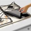 1/2/4pcs 27 Cm Gas Stove Surface Protection Pad Washable Oil and Dirt Resistant Kitchen Cleaning Accessories  Home Gadgets