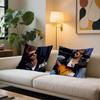 cushion cover Comfortable and soft M-Michael bedding G-George skin Singer friendly leisure sofa car office pillowcase