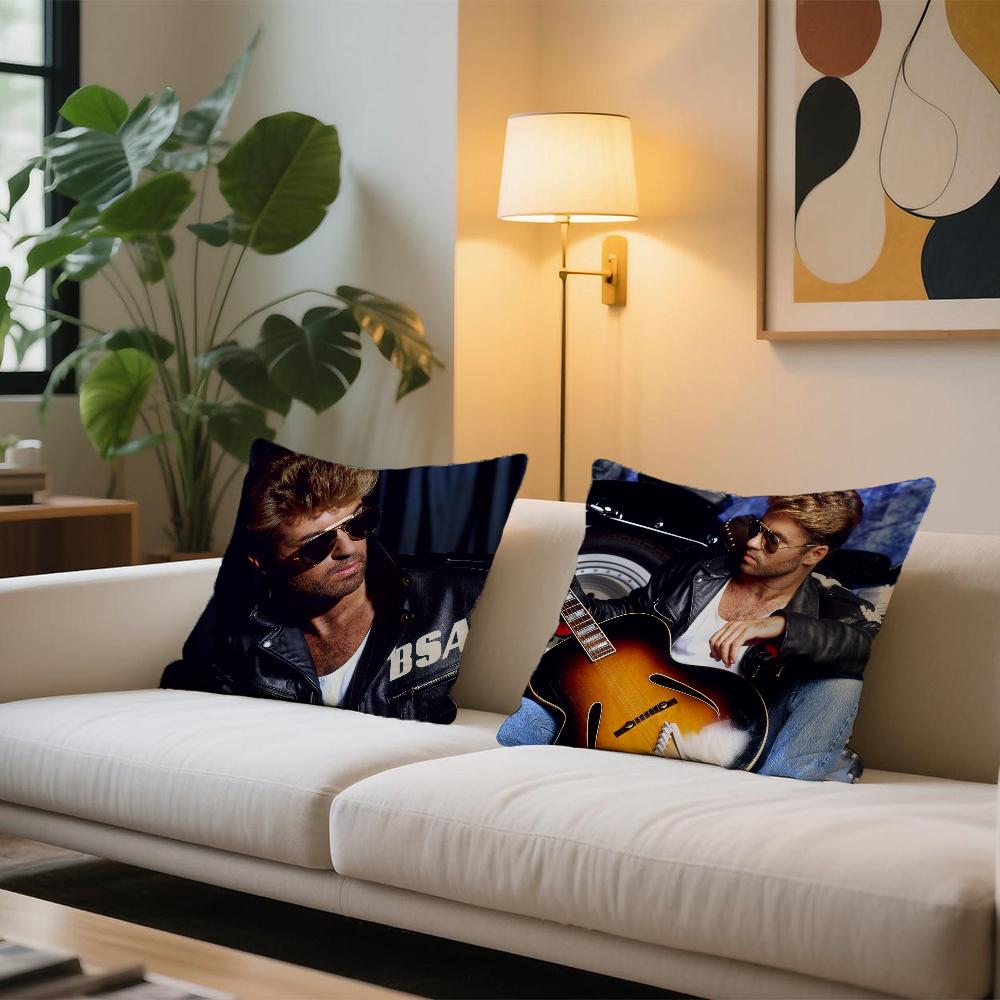 cushion cover Comfortable and soft M-Michael bedding G-George skin Singer friendly leisure sofa car office pillowcase