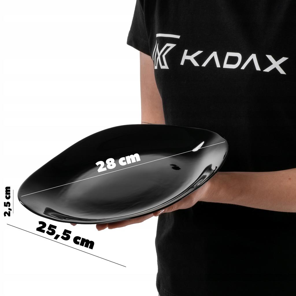 KADAX Talerz Obiadowy 28cm Płytki Zestaw Talerzy