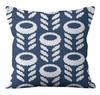 Simple Blue Printed Pillowcase Car Ornaments Office Living Room Home Pillowcase