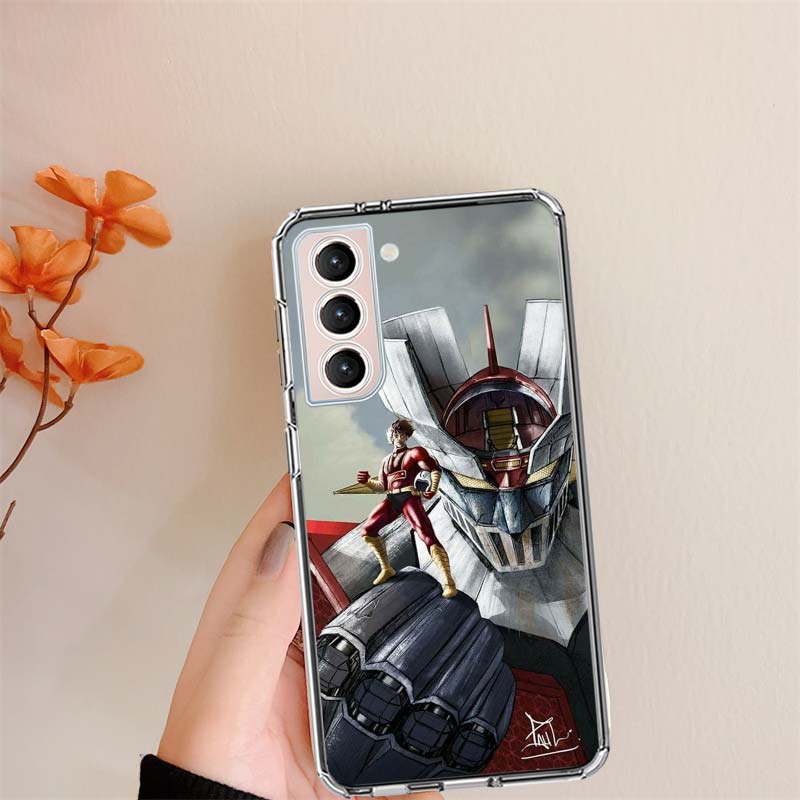 Manga Mazinger Z Anime Phone Case For Samsung S24 FE Galaxy S22 S25 Ultra S25 Edge S21 S23 FE S20 S10 Plus Cover Shell Coque Cle
