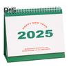 2025 Small Desk Calendar Standing Flip Desktop Calendar Monthly Planner Time Management Organizer for Home Office School