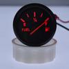 52MM  Fuel Gauge with Fuel Level Sensor 125MM 175MM 225MM 275MM 0-190Ohm Sensor With Red Backlight Oil Tank Level Indicator