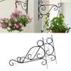 Eisen Blumentopf Haken Pflanzen Landschaftsbau Halterung Wandbehang Balkon Home Decor