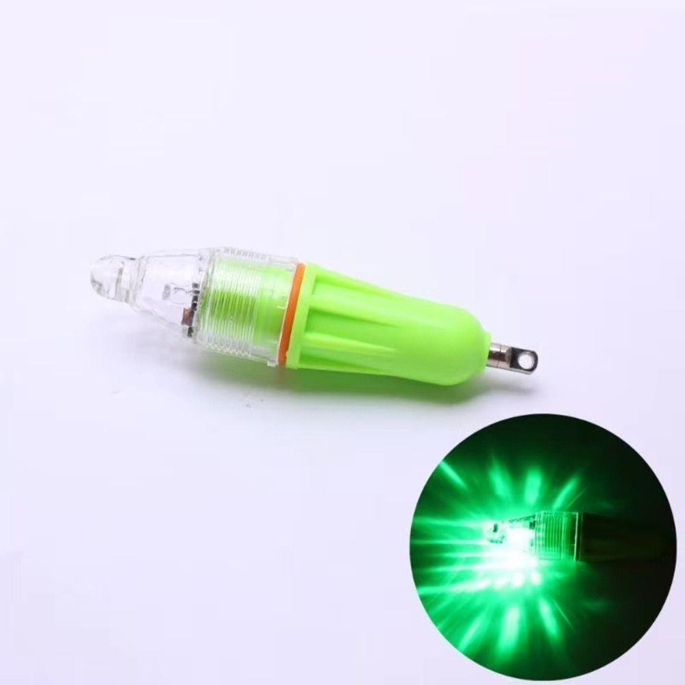 1Pcs IP68 Waterproof LED Fish Lure Light  for Deep Water Freshwater and Saltwater Fishing