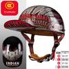 Retro Electric Vehicle Riding Helmet - Unisex, Lightweight, All-Season