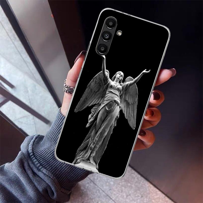 Archangel Michael Phone Case For Samsung Galaxy A17 A57 A37 A16 A26 A36 A56 A15 A25 A35 A55 A14 A13 A54 A53 A34 A24 A33 A23 Gala
