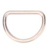 20pcs Heavy Duty 15mm Size Adjusting Loop D Rings Alloy Material Gold & Gunmetal Heavy Duty D Rings Metal D Rings DIY Craft Use