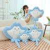 Manta Plush Toy Cartoon Fish Design Soft Stuffed Pillow Cushion Girls Kids Gift
