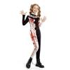 Erwachsener Gruseliger Clown Terrifier Cosplay Kostüm Halloween Horror Karnevalsparty Jumpsuit Zentai Bodysuit Weiblich