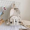Schoolbag1011 new schoolbag female Korean version high school ins style college student backpack fashion Hong Kong style junior high school student 