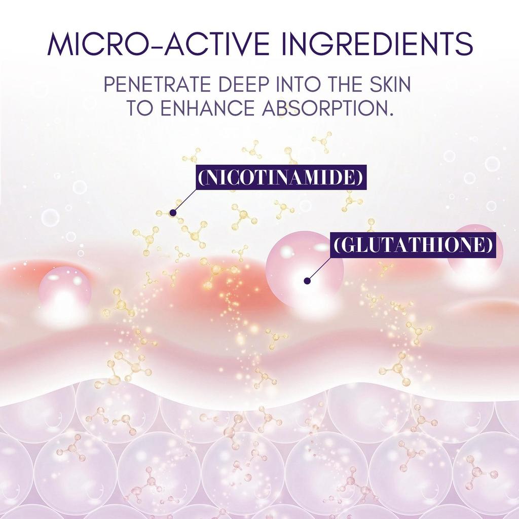 Ampoule Serum-Tighten Pores-Brighten Skin-Reduce The Look Of Dark Spots-Oil Control-Suitable For All Skin Types, 100ml