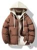 Clothing New Fleece Lined Parka Outdoor Warm Snow Men's Long Coat Parkas Clothes Fashion Men's Winter Hooded Jacket Puffer Parka
