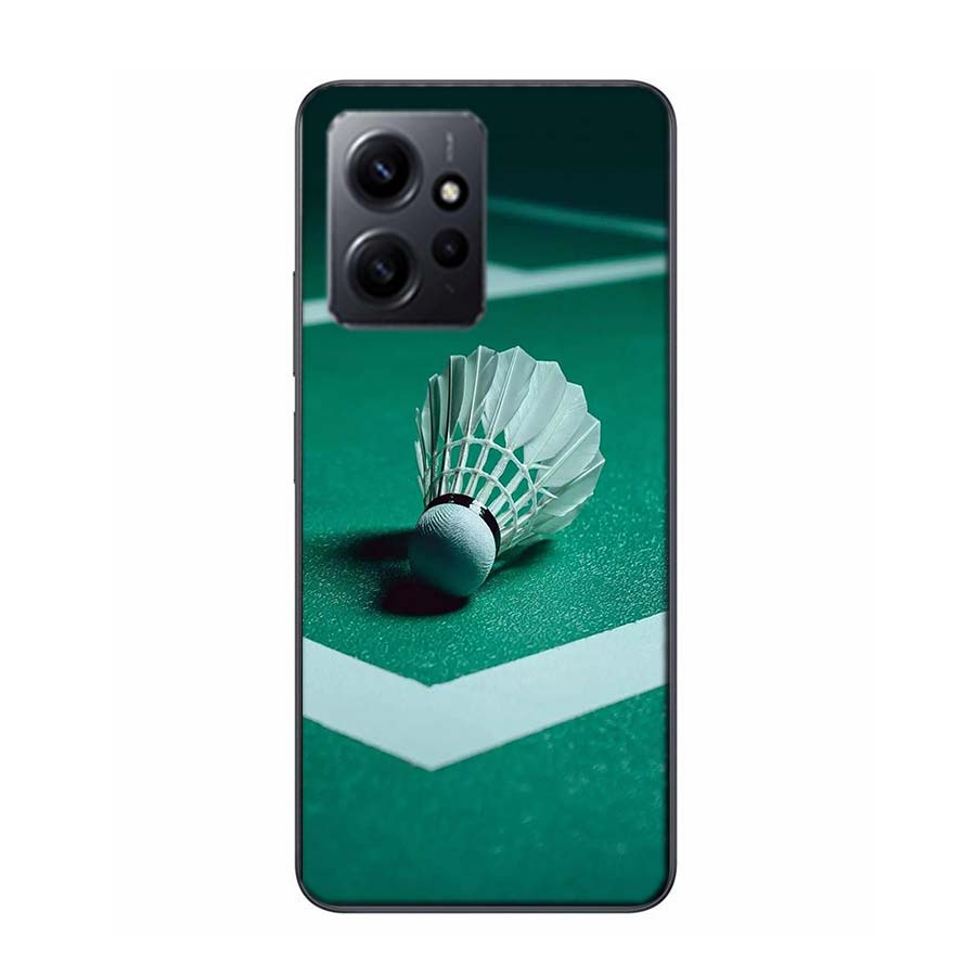 

Badminton Sport Phone Case For Redmi Note 14 15 Pro 5G 13 12 Pro Plus 11 11T 11E 11S 10 Pro 10S 9 9S Cover Cell Clear TPU Capa C Redmi Note 12 4G