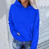 Women's Autumn/Winter Plus Velvet Loose Hooded Sweatshirt 2023