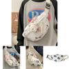 Trendy Nylon Bear Print Chest Bag For Casual Wear With Stylish Fresh Sweet Design
