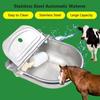 Stainless Steel Automatic Waterer Pet Livestock Tool Animals Water Bowl with Floating Ball for