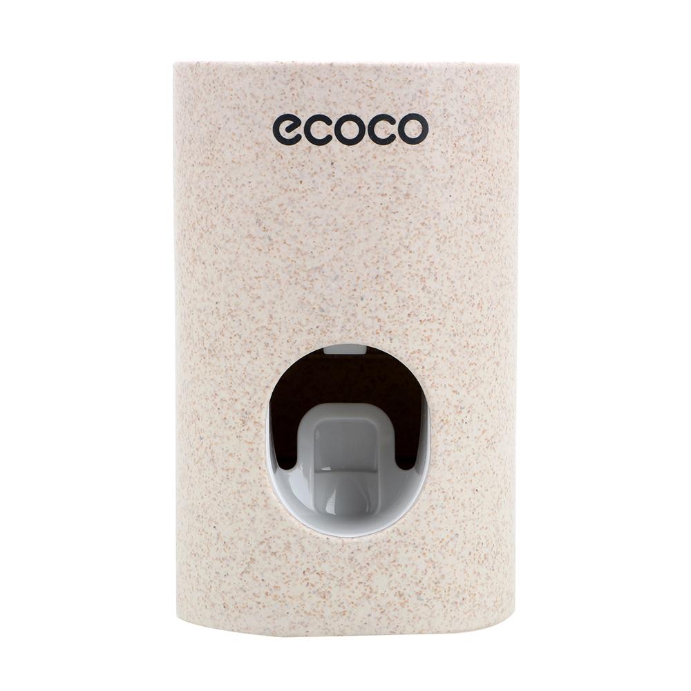 

Настенная подставка Автоматический дозатор зубной пасты Аксессуары для ванной комнаты Держатель зубных щеток Выдавливатели зубной пасты Пылезащитный белый